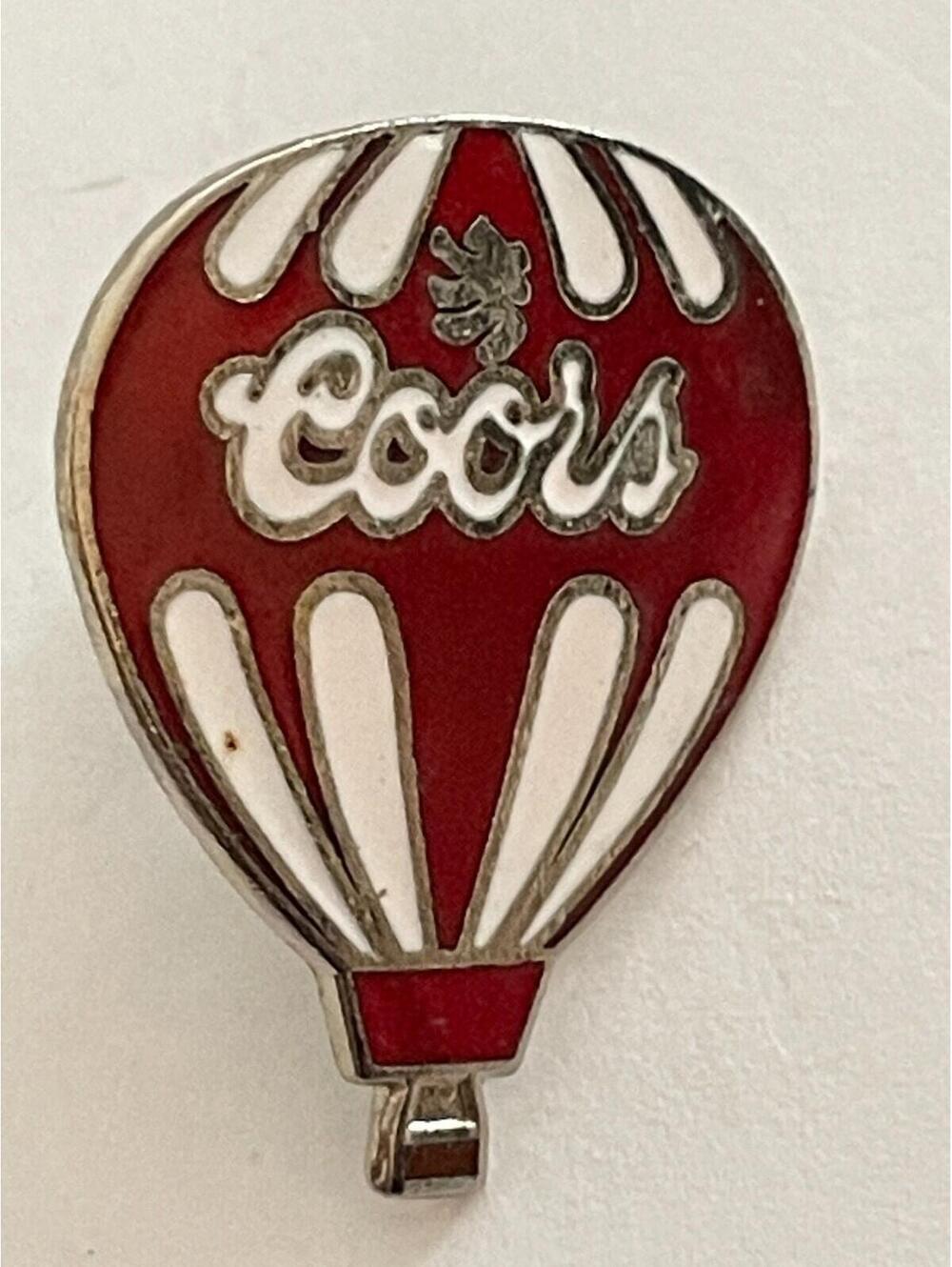 Coors Beer Hot Air Balloon Pin